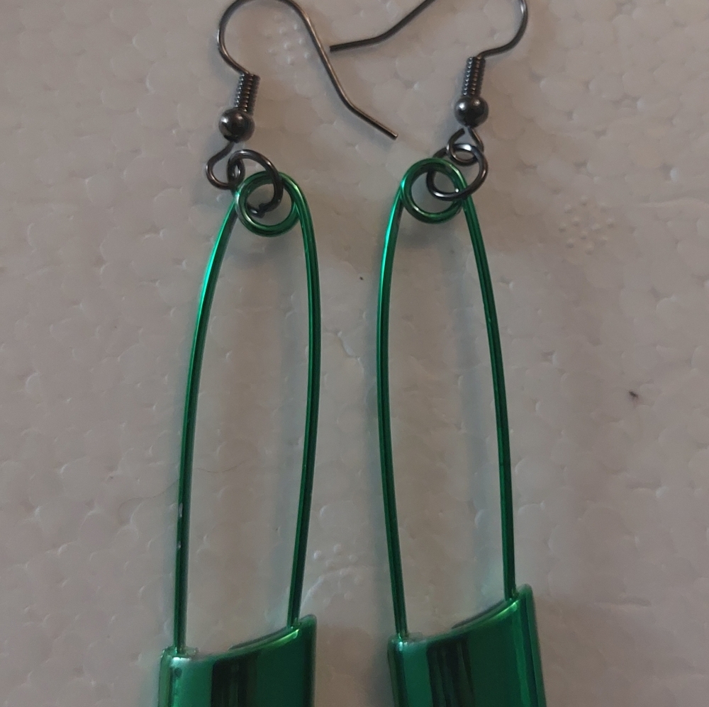 Safety Pin Earrings